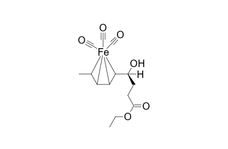 (4S*,5R*,8S*)-[(5,8-.eta.)-Ethyl 4-Hydroxy-trans-5,trans-7-nonadienoate]tricarbonyliron complex