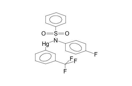 N-(3-TRIFLUOROMETHYLPHENYLMERCURO)-4'-FLUOROBENZENSULPHANILIDE