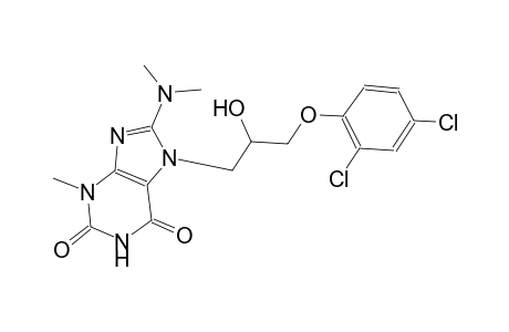 1H-purine-2,6-dione, 7-[3-(2,4-dichlorophenoxy)-2-hydroxypropyl]-8-(dimethylamino)-3,7-dihydro-3-methyl-