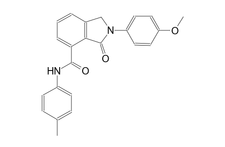 2-(4-methoxyphenyl)-N-(4-methylphenyl)-3-oxo-4-isoindolinecarboxamide
