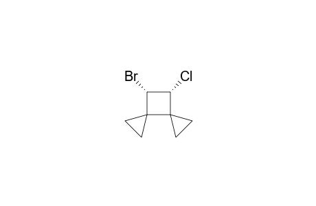 Dispiro[2.0.2.2]octane, 7-bromo-8-chloro-, cis-