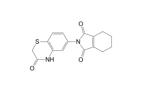 1H-Isoindole-1,3(2H)-dione, 2-(3,4-dihydro-3-oxo-2H-1,4-benzothiazin-6-yl)-4,5,6,7-tetrahydro-