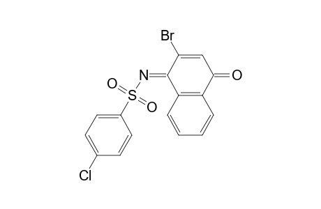 N-(4-Chlorophenylsulfonylimino)-2-bromo-1,4-naphthoquinone