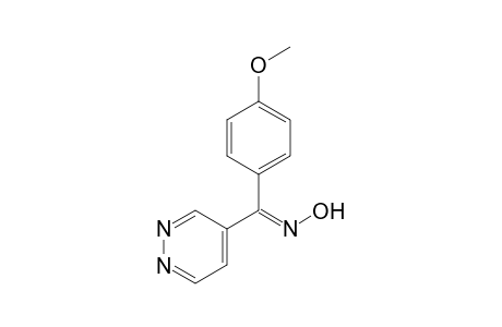 (4-Methoxyphenyl) (4'-Pyridazinyl) - (E)-ketoxime