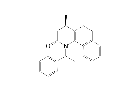 4-Methyl-1-(1-(R)-phenylethyl)-3,4,5,6-tetrahydro-1H-benzo[h]quinolin-2-one isomer