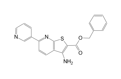 benzyl 3-amino-6-(3-pyridinyl)thieno[2,3-b]pyridine-2-carboxylate