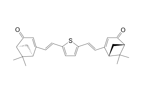 (1R,5S)-2-[(E)-2-[5-[(E)-2-[(1R,5S)-4-keto-7,7-dimethyl-2-bicyclo[3.1.1]hept-2-enyl]vinyl]-2-thienyl]vinyl]-7,7-dimethyl-bicyclo[3.1.1]hept-2-en-4-one