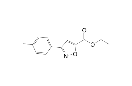 Ethyl 3-(4-Methylphenyl)isoxazole-5-carboxylate