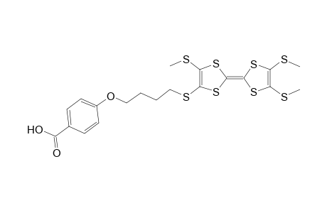 TTF Para-6-Acid [4',4,5-Tri(methylthia)-5'-[4-(4-carboxybenzoyl)butylthia]tetrathiafulvalene]