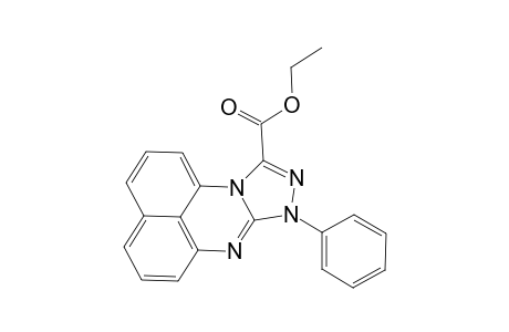 10-Ethoxycarbonyl-8-phenyl-[1,2,4]-triazolo[4,3-a]perimidine