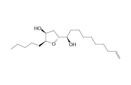 (2S,3S,5R)-2-amyl-5-[(1R)-1-hydroxydec-9-enyl]tetrahydrofuran-3-ol