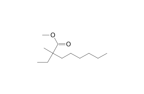 Octanoic acid, 2-ethyl-2-methyl-, methyl ester