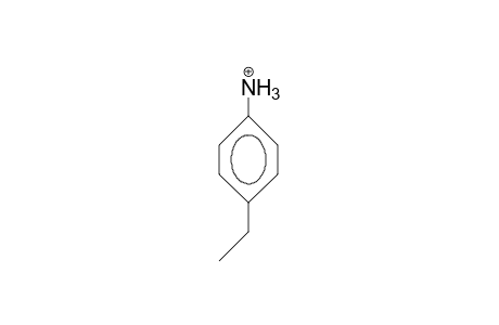 4-Ethyl-anilinium cation