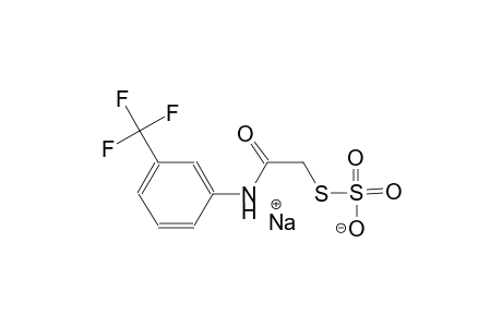 sodium S-{2-oxo-2-[3-(trifluoromethyl)anilino]ethyl} thiosulfate