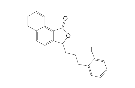 3-[3-(2-iodanylphenyl)propyl]-3H-benzo[g][2]benzofuran-1-one