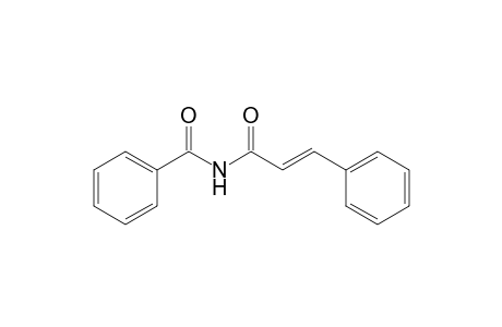 N-[(E)-1-oxo-3-phenylprop-2-enyl]benzamide
