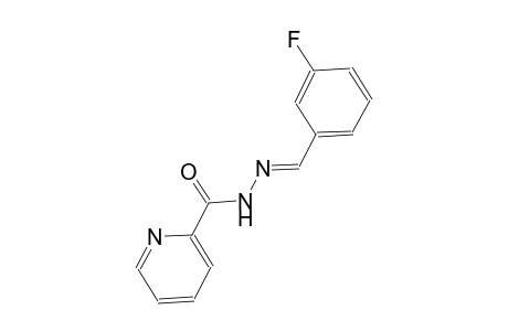 N'-[(E)-(3-fluorophenyl)methylidene]-2-pyridinecarbohydrazide