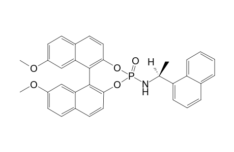 2,14-Dimethyloxy-8-[1-(1-naphthyl)ethylamino]dinaphthaleno[d,f][1,3,2]-dioxaphosphacycloheptane-8-one