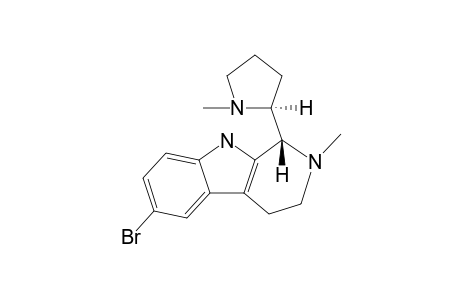 (1S,2'S)-6-BROMO-2-METHYL-1-(N-METHYLPYRROLIDIN-2-YL)-1,2,3,4-TETRAHYDRO-beta-CARBOLINE