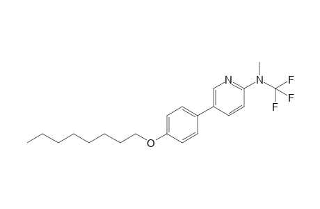 2-[Methyl(trifluoromethyl)amino]-5-(4-octyloxyphenyl)pyridine
