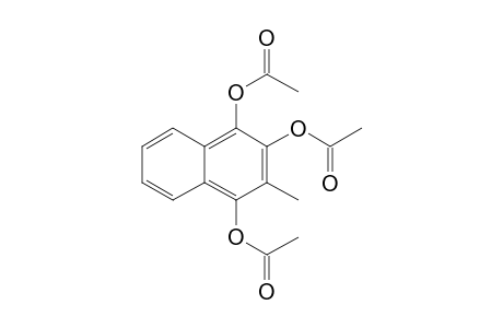 (3,4-diacetoxy-2-methyl-1-naphthyl) acetate