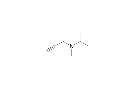 N-ISOPROPYL-N-METHYL-2-PROPYN-1-AMINE;IMPA;MAJOR-CONFORMER