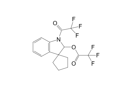 1-Trifluoroacetyl-2-trifluoroacetoxy-2,3-dihydroindolespirocyclopentane