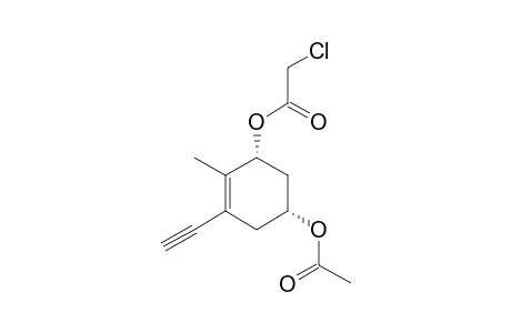 (3R,5R)-5-ACETOXY-3-(CHLOROACETOXY)-1-ETHYNYL-2-METHYLCYCLOHEX-1-ENE