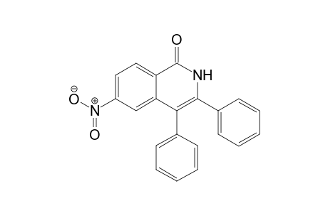 6-Nitro-3,4-diphenylisoquinolin-1(2H)-one