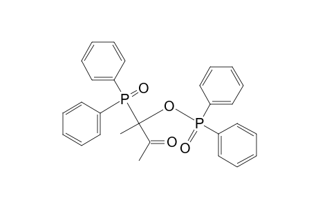 Phosphinic acid, diphenyl-, 1-(diphenylphosphinyl)-1-methyl-2-oxopropyl ester