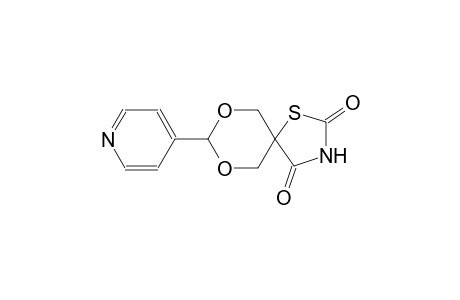 8-(4-pyridinyl)-7,9-dioxa-1-thia-3-azaspiro[4.5]decane-2,4-dione