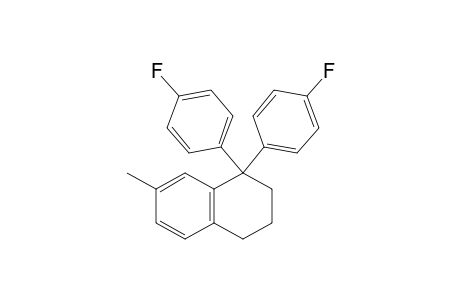 1,1-bis(p-Fluorophenyl)-7-methyl-1,2,3,4-tetrahydronaphthalene