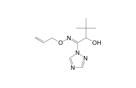 1H-1,2,4-Triazole, 1-[2-hydroxy-3,3-dimethyl-1-[(2-propenyl-oxy)imino]butyl]-