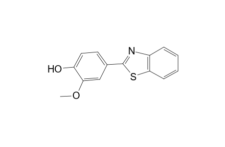 Phenol, 4-(2-benzothiazolyl)-2-methoxy-
