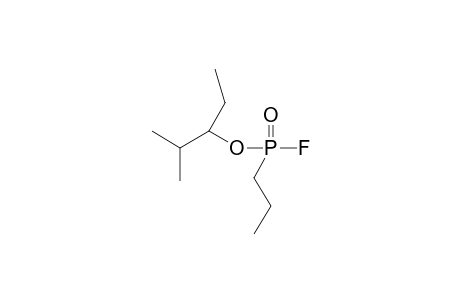 1-Ethyl-2-methylpropyl propylphosphonofluoridoate