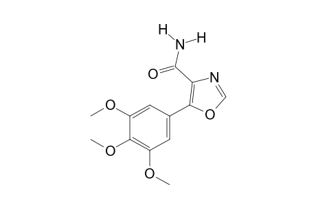 5-(3,4,5-trimethoxyphenyl)-4-oxazolecarboxamide