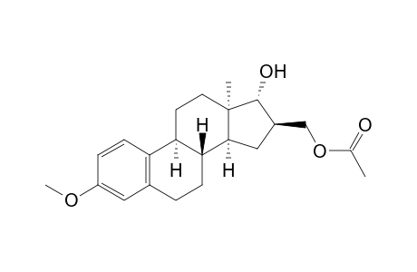 16.beta.-(Acetoxymethyl)-3-methoxy-13.alpha.-estra-1,3,5(10)-trien-17.alpha.-ol