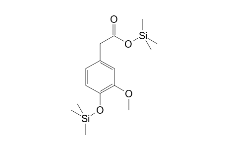 Benzeneacetic acid, 3-methoxy-4-[(trimethylsilyl)oxy]-, trimethylsilyl ester