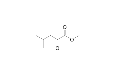 2-keto-4-methyl-valeric acid methyl ester