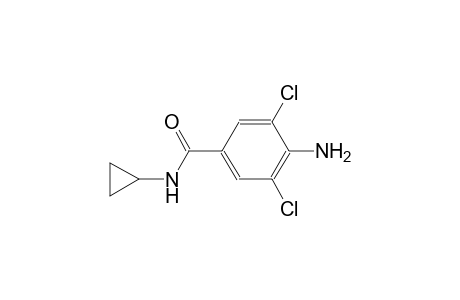 4-amino-3,5-dichloro-N-cyclopropylbenzamide