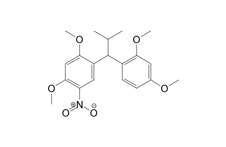 1-(1-(2,4-dimethoxyphenyl)-2-methylpropyl)-2,4-dimethoxy-5-nitrobenzene