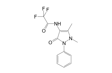 N-(1,5-Dimethyl-3-oxo-2-phenyl-2,3-dihydro-1H-pyrazol-4-yl)-2,2,2-trifluoroacetamide