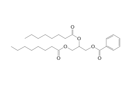 3-(Benzoyloxy)propane-1,2-diyl dioctanoate