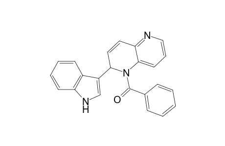 1-Benzoyl-2-(3-indolyl)-1,2-dihydro-1,5-naphthyridine