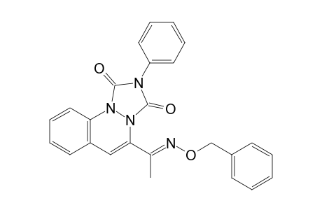 5-[1-(Benzyloxyimino)ethyl]-2-phenyl-1H-[1,2,4]triazolo[1,2-a]cinnoline-1,3(2H)-dione
