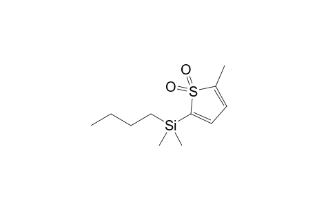 2-Methyl-5-dimethylbutylsilylthiophene 1,1-dioxide
