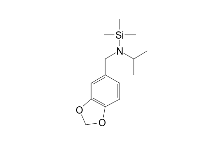 N-iso-Propyl-3,4-methylenedioxbenzylamin TMS