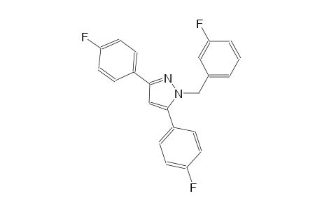 1-(3-fluorobenzyl)-3,5-bis(4-fluorophenyl)-1H-pyrazole