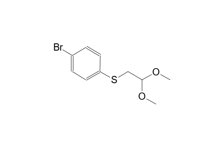 Benzene, 1-bromo-4-[(2,2-dimethoxyethyl)thio]-