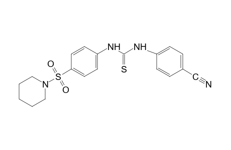 4-cyano-4'-(piperidinosulfonyl)thiocarbanilide